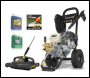 V-TUF GPT200 Industrial 6.5HP Petrol Pressure Washer with GP200 Honda Engine - 2755psi, 190Bar, 12L/min PUMP - WITH PATIO & CAR CLEANING KIT - CODE GPT200-KIT2