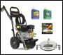 V-TUF XRT200 Industrial 6.5HP Petrol Pressure Washer with GX200 Honda Engine - 2755psi, 190Bar, 12L/min PUMP - With PATIO & CAR CLEANING KIT - CODE XRT200-KIT1
