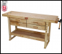 SIP Professional Hardwood 4-Drawer Workbench - Code 01460
