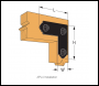 Simpsons Strong Tie Outdoor Accents Range - APL L Strap Tie Connector - Code APL4 Per 1
