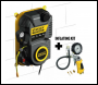 STANLEY FATMAX WALLTECH PRO Oil Free with Inflating Kit - Wall Mounted Compressor 2L tank