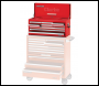 Clarke CBB309DFC Large 9 Drawer Tool Chest with Front Cover - Red - Code 7639011