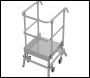 KRAUSE STABILO SINGLE SIDED ALUMINIUM PLATFORM LADDER DIFFERENT TREADS AVAILABLE