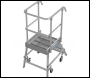 KRAUSE STABILO R13 SINGLE SIDED ALUMINIUM PLATFORM LADDER DIFFERENT TREADS AVAILABLE