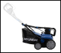 Hyundai HY2197 Artificial Grass Sweeper 2x 20V (40V) 380mm Working Width, Brushless Motor, 4Ah Li-ion Batteries | HY2197