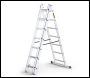 Drabest Industrial Aluminium Ladder 3x7 steps - Code: 3X7-BASIC