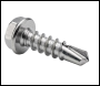 Evolution Fasteners 3.9mm x 12mm Pan Head Self-Drilling Drywall Screw - PHSDZ12 - Per 1000