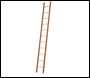 MURDOCH GRP SINGLE LADDER Single GRP ladder 9 rung with stabilizer bar - A36W0300