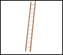 MURDOCH GRP SINGLE LADDER Single GRP ladder 11 rung with stabilizer bar - A36W0350