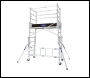 PopUp Tubesca Z Tower Single Width Scaffold Tower - Max Working Height 3.8m