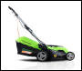 GardenTek 38cm Corded Electric 1600w/230v Roller Mulching Lawn Mower - GT38E