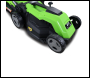 GardenTek 38cm Corded Electric 1600w/230v Roller Mulching Lawn Mower - GT38E