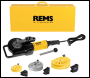 REMS Curvo R220G Cordless Tube Bender Set for Lawsons Bendable Copper - 15mm, 22mm and 28mm - 580096