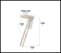 Werner Easi-Build Complete Timber Loft Ladder Access Kit - 2.75m - Code 34538000