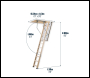 Werner FireguardPro Complete Timber Loft Ladder Access Kit - 2.88m - Code 34539000