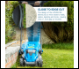 Hyundai HYM3313E 33cm 1300 Watt Electric Lawn Mower 11m Detachable Power Cable - 3 Heights - 30 Litre Collection Bag - Code HYM3313E