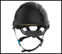 JSP EVO ALTA Skyworker Safety Helmet - Wheel Ratchet - Black - Vented - Code ARC170-001-100