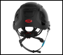 JSP EVO ALTA Skyworker Safety Helmet - Wheel Ratchet - Black - Vented - Code ARC170-001-100