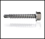 Evolution A4 Bi Met 5.5 x 100mm hex head self-drilling screw A4BMHH5.5-100-5 - Per box of 100