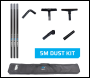 MAXVAC EasyReach Dust Kit, Carbon Fiber, 5m code to suit Maxvac DV80 and Supra Machines - Code MVERD385