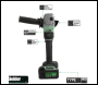 KWT-TPK Mid Torque Impact Wrench & 115mm Angle Grinder TYPE18 Twin Pack, 2 x 5.0Ah (Kit)- Code KWT-TPK-08