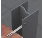 VISTA Lateral Clasp Tie (Available in different sizes) per 250 - Code V63_STST