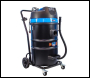 KIAM KV80-3 3600W 240V Triple Motor Industrial Wet and Dry Vacuum Cleaner (Car wash / Gutter Cleaning) - KV80