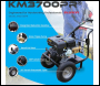 KIAM Petrol High Pressure Washer Jet Cleaner - Gearbox Version (14HP) - KM3700PR