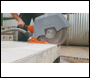 Golz HS400S 3.3kW Electrical Power Cutter - Full Guard (110v) comes with Diamond Blade