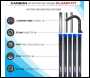 KIAM Clamped Carbon Fibre Gutter Vacuum Pole Kits (51mm Diameter) Available in 20ft-40ft - CLAMPEDcarbonpolekit