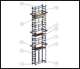 UTS Narrow Scaffold Tower 500mm width - 1.7m-6.2m Platform Height Available