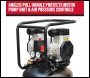 SIP DD 3hp 100ltr Low Noise Vertical Compressor - Code 05484