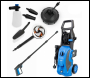 Hyundai 150Bar / 2175psi Electric Pressure Washer, 7.5L/min, 2000W Powerful Motor with Hose & Attachments - HYW2000E