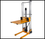 TUV Platform Stacker with adjustable forks 400kg - 0.85m - PJ4085A