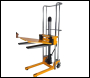 TUV Platform Stacker with adjustable forks 400kg 1.5m - PJ4150A