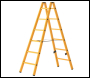 Hymer 3923 Double-Sided Accessible Rung Ladder - 6, 7, and 8 Rung Option Available