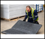 PROGUARD® BLACK INTERLOCKING SITE MATTING 1.2M X 0.6M X 22MM - PGM14 (Per mat)