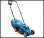 Hyundai Electric Lawn Care Bundle, 1300W 33cm Cut Lawn Mower & 250W Grass Trimmer - Code HYM3313EGT