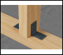 BPC GC-AP Angle Plate (Anthracite Grey) - 40mm and 60mm Available per 100 - GC-AP