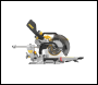 DEWALT DCS782XW2 18v Brushless 305mm Slide Mitre Saw with 2x8ah Batteries