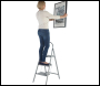 Werner Handy Step Stool - 3 Step - Grey - Code 12753