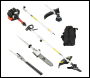 P1 56cc 5-in-1 Petrol Multi-tool - Grass Trimmer, Brushcutter, Pole Chainsaw, Hedge Trimmer & Extension Shaft - P1-MT560
