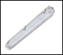 Red Arrow Weatherguard IP65 Non-Corrosive Fitting for LED T8 Tubes - WG - Various Sizes Available