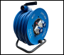 Connexion 240V Cable Reel 50m 2.5mm 2x16amp Sockets and Plug - Code 8048