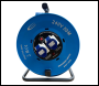 Connexion 240V Cable Reel 50m 2.5mm 2x16amp Sockets and Plug - Code 8048