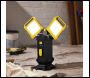 Hispec 2x10W Adjustable Rechargeable Work Light - Code HSSL/20LEDWL-R