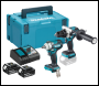 MAKITA DLX2590TJ 18v DHP492/DTW300 Twin Pack with 2x5ah Batteries