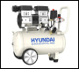 Hyundai 750W / 1HP 24L Oil Free Low Noise Portable Air Compressor 5.2CFM 118psi Direct Drive - Code HY7524X