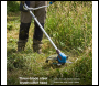 Hyundai 2x20V Brushless 2-in-1 Brush Cutter & String Trimmer, Straight Split Shaft, 3-Speed - HY40CGB26