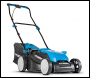 Hyundai 38cm / 15 inch  40V (2x20V) Brushless Cordless Lawnmower, 50min Runtime, 36L Bag - HY40CLM38